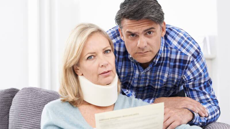 couple in need of whiplash lawyer