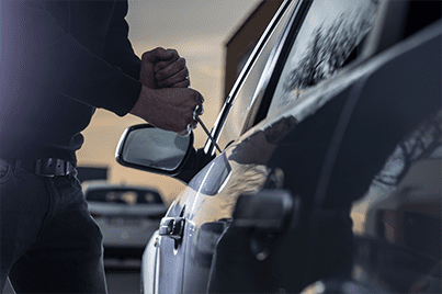 man in need of theft defense attorney in South Florida for property crime charge