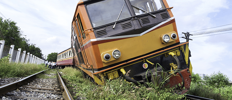 train accident in south Florida causing personal injury