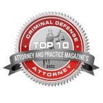 Criminal Defense Attorney Badge