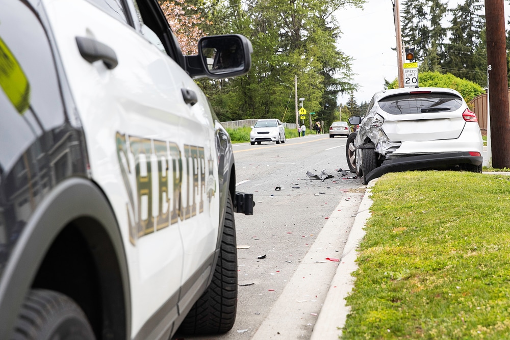 DUI accident that caused property damage in Florida